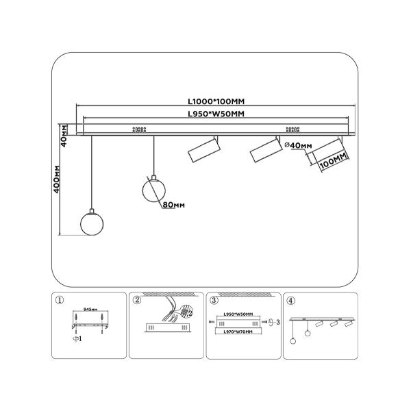Потолочный светодиодный светильник Ambrella light Comfort LineTech FL66201 Потолочный светодиодный светильник Ambrella light Comfort LineTech FL66201