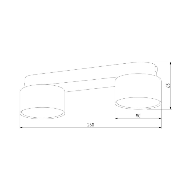 Потолочный светильник TK Lighting 6141 Space Black Gold Потолочный светильник TK Lighting 6141 Space Black Gold