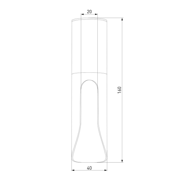 Потолочный светодиодный светильник Elektrostandard Apex 25113/LED a068290