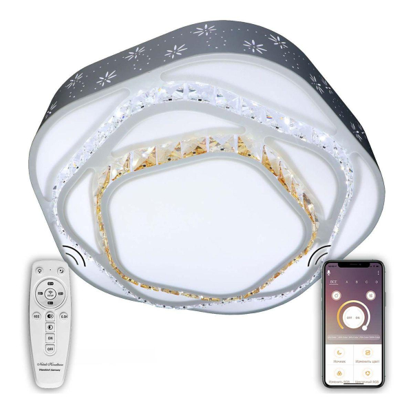 Потолочный светодиодный светильник Natali Kovaltseva Technology Style 71025/1W Потолочный светодиодный светильник Natali Kovaltseva Technology Style 71025/1W