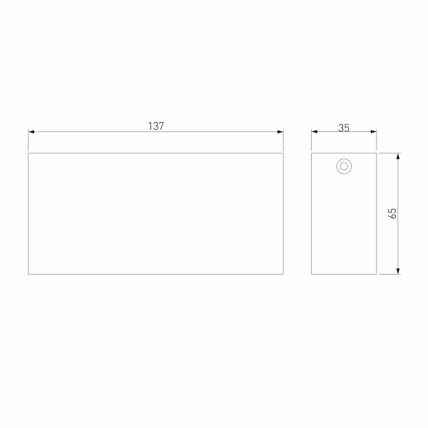 Потолочный светодиодный светильник Elektrostandard Block 25108/LED a066992