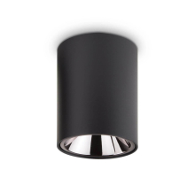 Потолочный светодиодный светильник Ideal Lux Nitro 15W Round Nero 205984