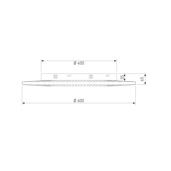 Потолочный светодиодный светильник Eurosvet Kreis 101003 LED белый a071495