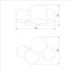Потолочный светильник TK Lighting 4393 Mona Gray