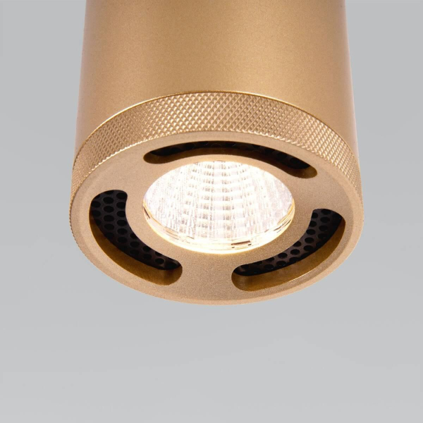 Потолочный светодиодный светильник Elektrostandard Lead 25033/LED золотой a062523 Потолочный светодиодный светильник Elektrostandard Lead 25033/LED золотой a062523
