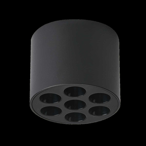 Светильник потолочный 6W 470LM 4000K, черный Guarda Lightstar 080647