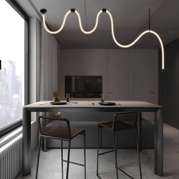 Потолочный светильник LOFT IT Thread 10388B Black Потолочный светильник LOFT IT Thread 10388B Black
