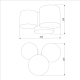 Потолочный светильник TK Lighting 4392 Mona Gray