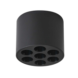 Светильник потолочный 6W 470LM 4000K, черный Guarda Lightstar 080647