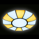 Потолочный светодиодный светильник Ambrella light Orbital Parrus FP2313L WH 114W D480