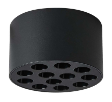 Светильник потолочный 9W 750LM 4000K, черный Guarda Lightstar 080947