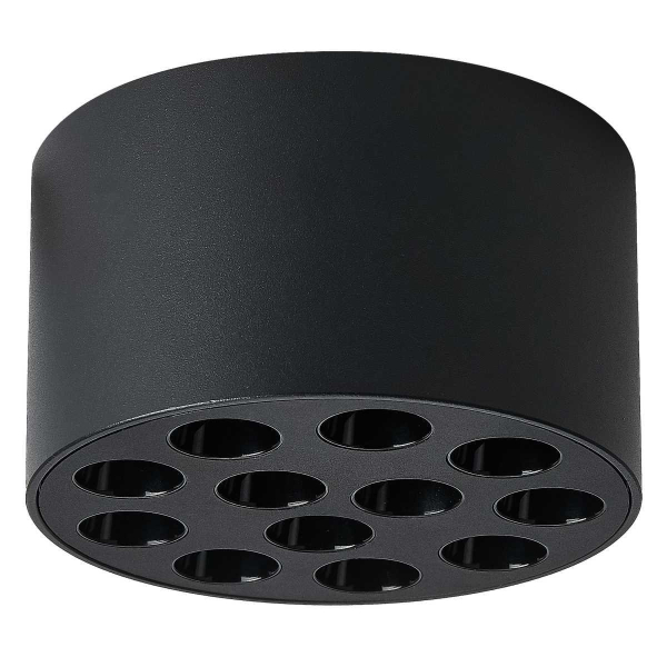 Светильник потолочный 9W 750LM 4000K, черный Guarda Lightstar 080947