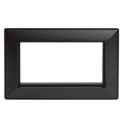 Рамка 2-местная (без перемычки), пластик, Stekker, PFR00-7012-05  Катрин, черный 50046