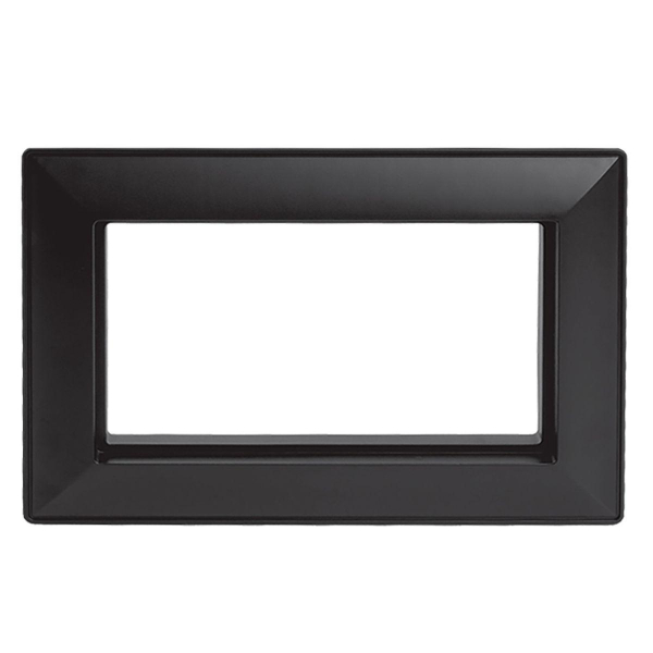 Рамка 2-местная (без перемычки), пластик, Stekker, PFR00-7012-05  Катрин, черный 50046