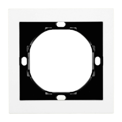 Рамка 1-местная, Stekker Мия, PFR00-3001-01, белая магнолия 50456