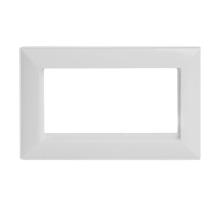 Рамка 2-местная (без перемычки), пластик, Stekker, PFR00-7012-01 Катрин, белый 50050