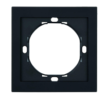 Рамка 1-местная, Stekker Мия, PFR00-3001-05, черный бархат 50461