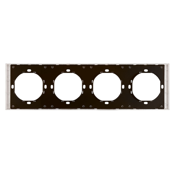 Рамка 4-местная, Stekker Мия, PFR00-3004-08, пудровый жемчуг 50489