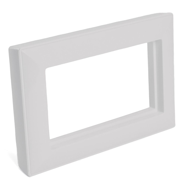 Рамка 2-местная (без перемычки), пластик, Stekker, PFR00-7012-01 Катрин, белый 50050