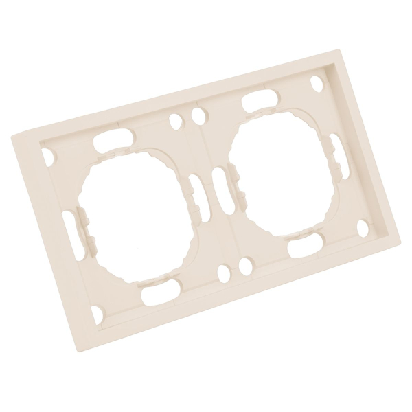 Рамка Stekker, PFR00-5002-08 2-местная Эмили, кашемир, soft touch 49911