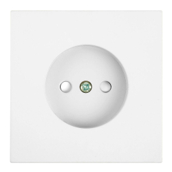 Розетка 1-местная с защитной шторкой (механизм), Stekker, б/з, 250В, 16А Мия, RST16-3109-01, белая магнолия 50439