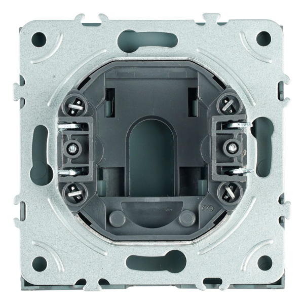 Кабельный вывод ( механизм), Stekker Эмили, платиново-серый, soft-touch, RST00-5119-10 50222