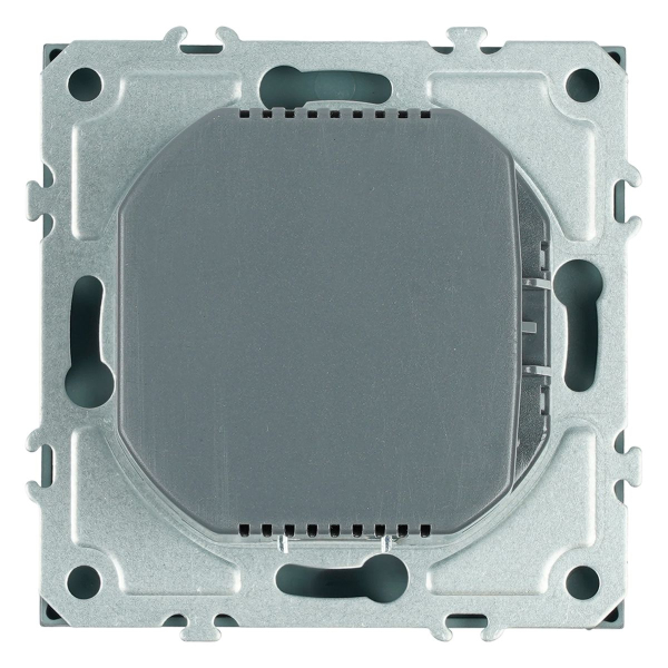 Розетка 1-местная з/ш с/з 16А + USB + Type C (механизм), Stekker, 250В, 20W Эмили, платиново-серый, soft-touch, RST16-5119-10 50219