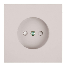 Розетка 1-местная с защитной шторкой (механизм), Stekker, б/з, 250В, 16А Мия, RST16-3109-08, пудровый жемчуг 50483