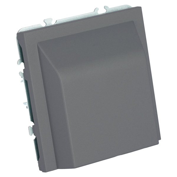 Кабельный вывод ( механизм), Stekker Эмили, платиново-серый, soft-touch, RST00-5119-10 50222