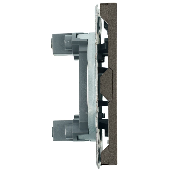 Заглушка (механизм), Stekker Эмили, RST00-5116-09, антрацит, soft touch 49935