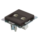 Розетка компьютерная 2-местная RJ-45 (механизм) Stekker GLS00-7109-04 Катрин, шоколад 50006