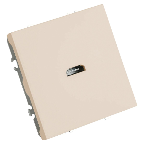 Розетка HDMI 2.0 Type A (механизм), Stekker Эмили, RST00-5118-08, кашемир, soft touch 50169