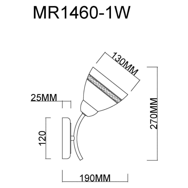 Бра MyFar Emily MR1460-1W