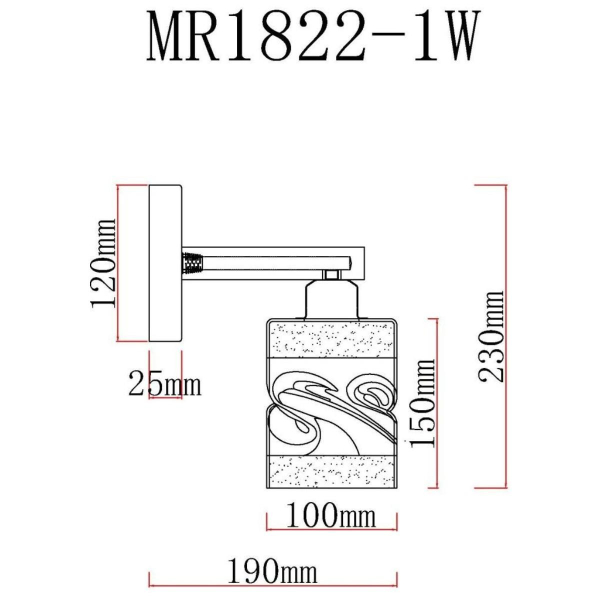 Бра MyFar Olivia MR1822-1W