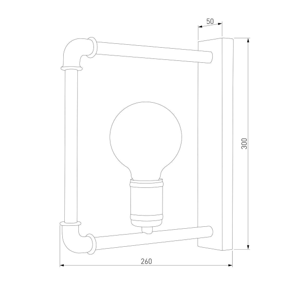 Бра TK Lighting 4148 Hydria