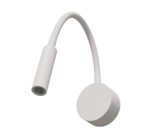 Бра 3W 145LM 3000K, белый Omega Lightstar 200136