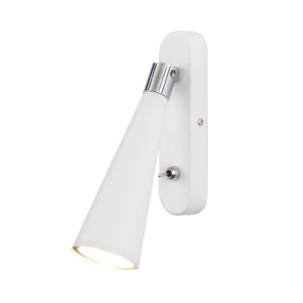Спот Elektrostandard Horn GU10 SW MRL 1010 белый a047873 Спот Elektrostandard Horn GU10 SW MRL 1010 белый a047873