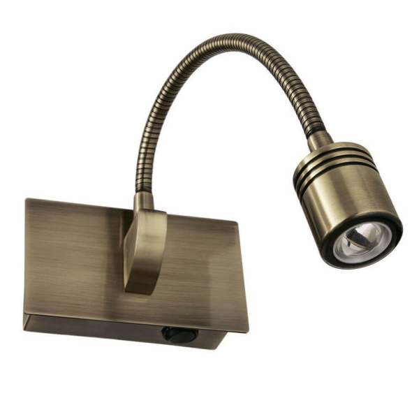 Светодиодный спот Ideal Lux Dynamo Ap Brunito 121352 Светодиодный спот Ideal Lux Dynamo Ap Brunito 121352
