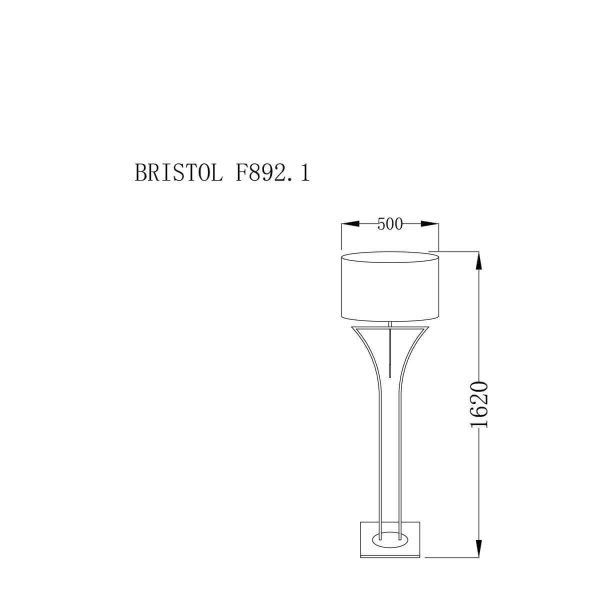 Торшер Lucia Tucci Bristol F892.1