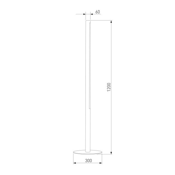 Торшер TK Lighting 1409 Rollo