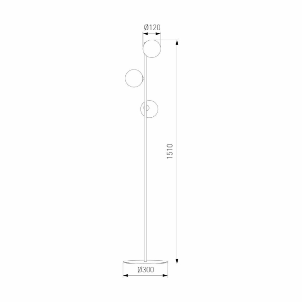 Торшер TK Lighting 5717 Estera