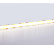 Светодиодная лента Ambrella Light GS4802 COB 616Led/19W m/ 24V IP20 4500K/ 5m*12mm*2mm (2 конт.) GS4802
