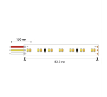 Лента светодиодная 5M SMD2835 19.8W/m 2700-6500K IP65 Favourite 2001-62065