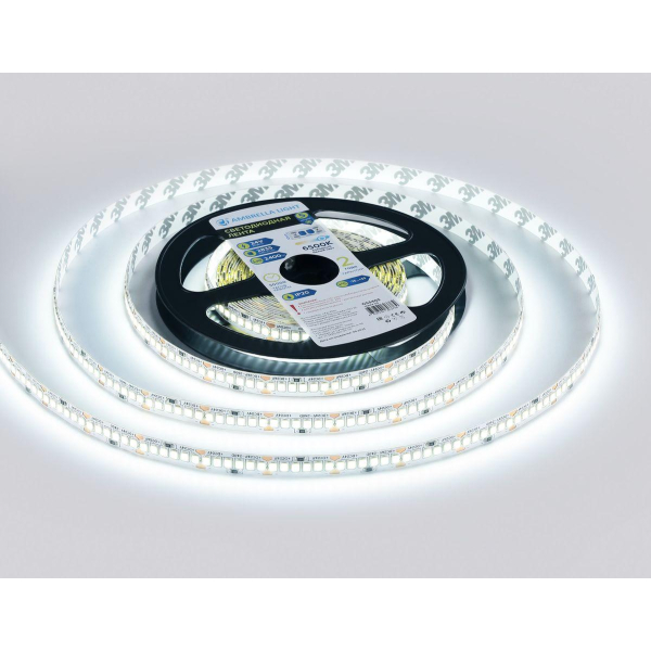 Светодиодная лента Ambrella Light 20W/m 240LED/m 2835SMD холодный белый 5M GS3403