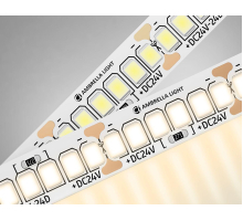 Светодиодная лента Ambrella Light 22W/m 240LED/m 2835SMD теплый белый 5M GS3501