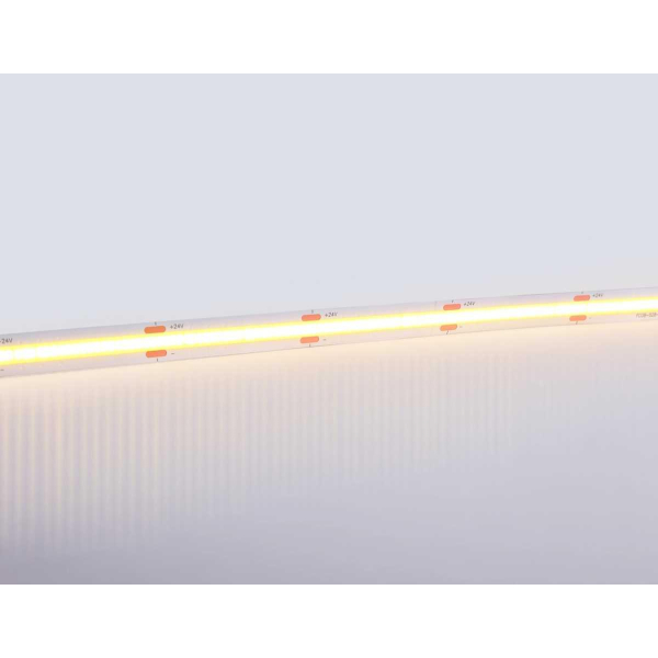 Светодиодная лента Ambrella Light GS4751 COB 528Led/14W m/ 24V IP20 3000K/ 5m*10mm*2mm (2 конт.) GS4751