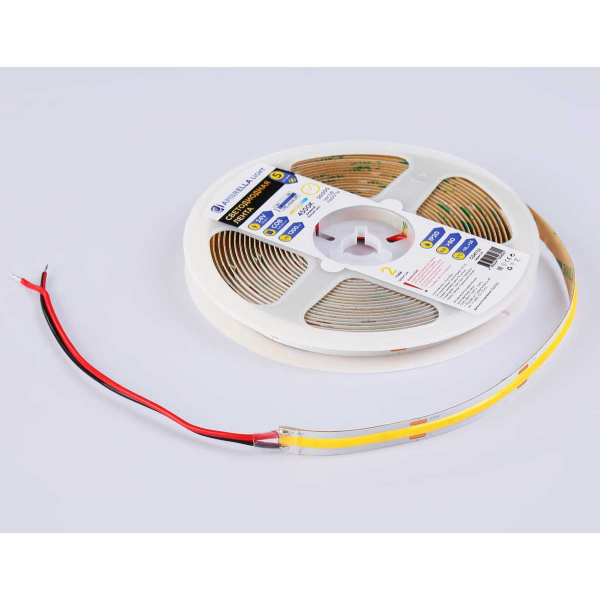 Светодиодная лента Ambrella Light GS4752 COB 528Led/14W m/ 24V IP20 4500K/ 5m*10mm*2mm (2 конт.) GS4752