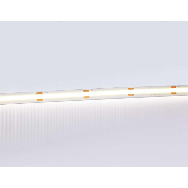 Светодиодная лента Ambrella Light GS4752 COB 528Led/14W m/ 24V IP20 4500K/ 5m*10mm*2mm (2 конт.) GS4752