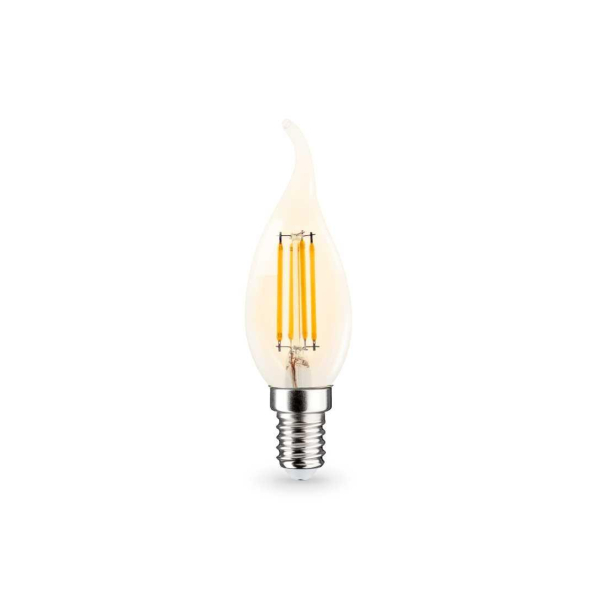Лампа светодиодная Свеча на ветру CF35 15W 2700K Ambrella light Bulding 351523 Лампа светодиодная Свеча на ветру CF35 15W 2700K Ambrella light Bulding 351523