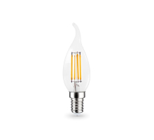 Лампа светодиодная Свеча на ветру CF35 15W 4000K Ambrella light Bulding 351524